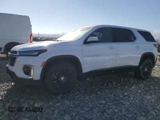 ✅ 2022 Chevrolet Traverse LS • VIN: 1GNEVLKWXNJ107625 • Lot: 42544375. Wystawiony na Copart z przebiegiem 46 280 mil. Bezpłatny archiwum sprzedaży aukcyjnych z USA i szczegółowy raport historii pojazdu na DreamBid. Zdjęcie 1.
