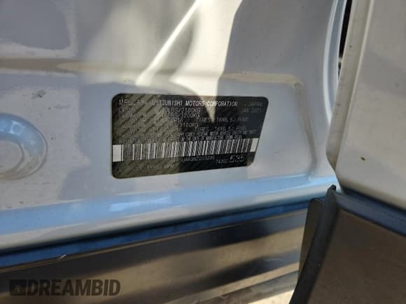 ✅ 2022 Mitsubishi Eclipse Cross ES • VIN: JA4ASUAA0NZ003295 • Lot: 82441315. Listed on Copart with Not provided. Free auction sales archive from the USA and detailed vehicle history report at DreamBid. Image 12.