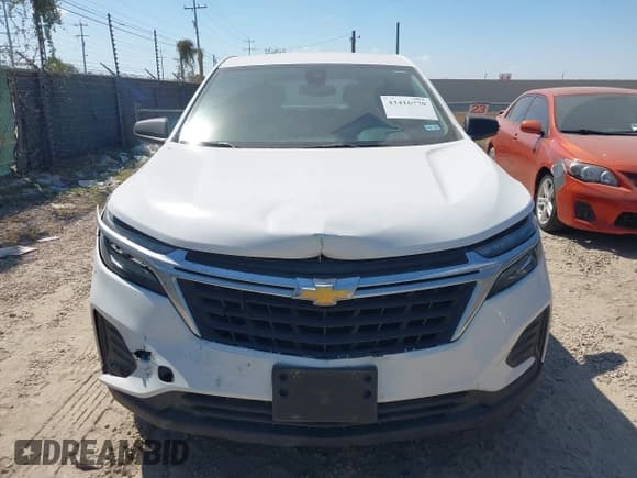 ✅ 2024 Chevrolet Equinox LS • VIN: 3GNAXHEG2RL303650 • Lot: 43416770. Listed on IAAI with 26,457 mi. Free auction sales archive from the USA and detailed vehicle history report at DreamBid. Image 12.