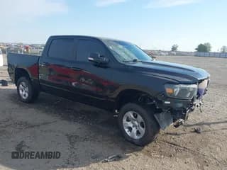 ✅ 2021 Ram 1500 Big Horn • VIN: 1C6SRFFT4MN730173 • Lot: 43330121. Listed on IAAI with 73,378 mi. Free auction sales archive from the USA and detailed vehicle history report at DreamBid. Image 1.