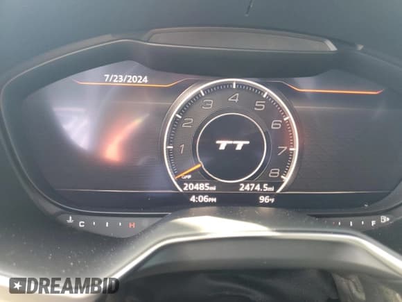 ✅ 2017 Audi TT Roadster • VIN: TRUT5CFV0H1006606 • Lot: 63815674. Listed on Copart with 20,485 mi. Free auction sales archive from the USA and detailed vehicle history report at DreamBid. Image 9.