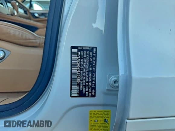 ✅ 2015 Porsche Macan S • VIN: WP1AB2A58FLB57804 • Лот: 95216315. Опубликован ранее на Copart с пробегом 124 538 миль. Бесплатный доступ к архиву аукционных продаж из США и подробный отчёт об истории автомобиля на DreamBid. Изображение 10.