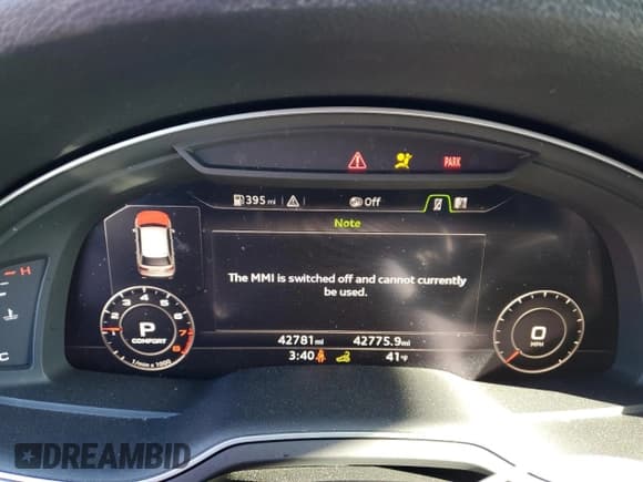 ✅ 2019 Audi Q7 • VIN: WA1LHBF74KD021929 • Лот: 46389475. Опубликован ранее на Copart с пробегом 42 781 миль. Бесплатный доступ к архиву аукционных продаж из США и подробный отчёт об истории автомобиля на DreamBid. Изображение 9.