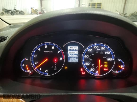 ✅ 2007 Acura TSX • VIN: JH4CL96877C012031 • Лот: 55570415. Опубликован ранее на Copart с пробегом 292 909 миль. Бесплатный доступ к архиву аукционных продаж из США и подробный отчёт об истории автомобиля на DreamBid. Изображение 9.