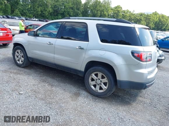 ✅ 2015 GMC Acadia SLE • VIN: 1GKKRNED1FJ279148 • Lot: 42587527. Listed on IAAI with 178,605 mi. Free auction sales archive from the USA and detailed vehicle history report at DreamBid. Image 3.