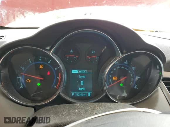 2013 Chevrolet Cruze 1LT z VIN 1G1PC5SB9D7115851, wystawiony jako Copart lot #81150625 z przebiegiem 142 322 mil mil oraz Szkoda całkowita • Salvage title. Historia ofert i sprzedaży dostępna na DreamBid. Obrazek 9.