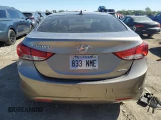 ✅ 2012 Hyundai Elantra Limited • VIN: 5NPDH4AE2CH105657 • Lot: 85883305. Listed on Copart with Not provided. Free auction sales archive from the USA and detailed vehicle history report at DreamBid. Image 6.