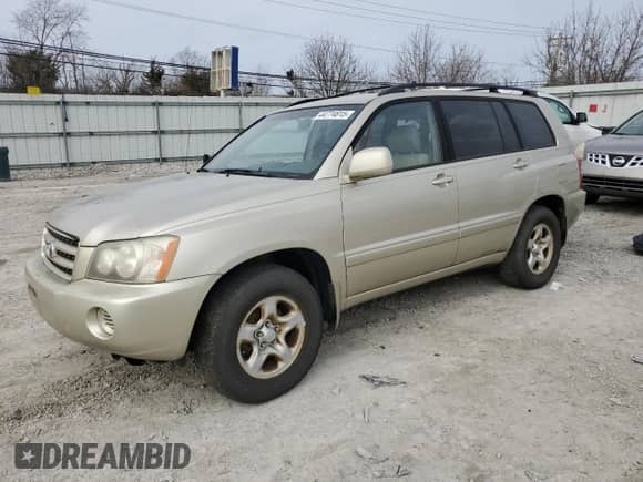 2003 Toyota Highlander z VIN JTEHD21A130020333, wystawiony jako Copart lot #44774815 z przebiegiem Nie podano mil oraz Czysty tytuł • Clean title. Historia ofert i sprzedaży dostępna na DreamBid. Obrazek 1.