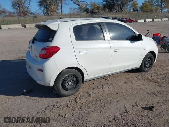 ✅ 2018 Mitsubishi Mirage ES • VIN: ML32A3HJ9JH007815 • Lot: 43565601. Listed on IAAI with 59,556 mi. Free auction sales archive from the USA and detailed vehicle history report at DreamBid. Image 4.