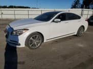 ✅ 2018 Genesis G80 3.8L • VIN: KMHGN4JE6JU243576 • Лот: 82532505. Опубликован ранее на Copart с пробегом 123 225 миль. Бесплатный доступ к архиву аукционных продаж из США и подробный отчёт об истории автомобиля на DreamBid. Изображение 1.