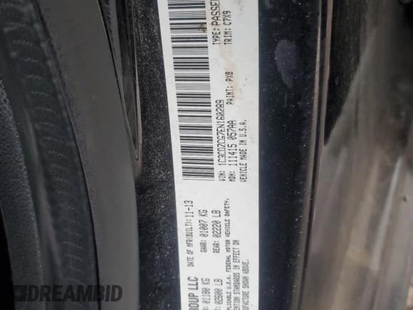 ✅ 2014 Dodge Avenger SXT • VIN: 1C3CDZCG7EN160289 • Лот: 87510615. Опубликован ранее на Copart с пробегом 80 819 миль. Бесплатный доступ к архиву аукционных продаж из США и подробный отчёт об истории автомобиля на DreamBid. Изображение 13.