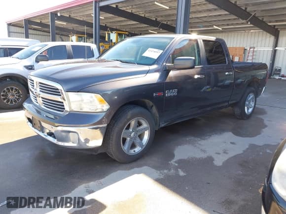 ✅ 2015 Ram 1500 Big Horn • VIN: 1C6RR7TM1FS534682 • Lot: 43474537. Wystawiony na IAAI z przebiegiem 151 957 mil. Bezpłatny archiwum sprzedaży aukcyjnych z USA i szczegółowy raport historii pojazdu na DreamBid. Zdjęcie 2.