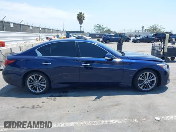 ✅ 2023 Infiniti Q50 Luxe • VIN: JN1EV7BP8PM510953 • Lot: 42778381. Listed on IAAI with 22,880 mi. Free auction sales archive from the USA and detailed vehicle history report at DreamBid. Image 13.