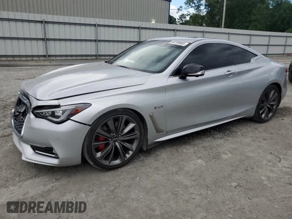 ✅ 2020 Infiniti Q60 Red Sport 400 • VIN: JN1FV7EK2LM400320 • Lot: 56799905. Listed on Copart with 61,126 mi. Free auction sales archive from the USA and detailed vehicle history report at DreamBid. Image 1.