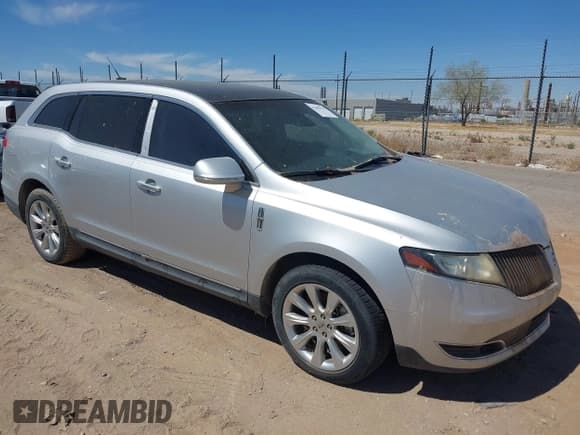 ✅ 2013 Lincoln MKT • VIN: 2LMHJ5FK3DBL59384 • Lot: 42099478. Listed on IAAI with 187,367 mi. Free auction sales archive from the USA and detailed vehicle history report at DreamBid. Image 1.