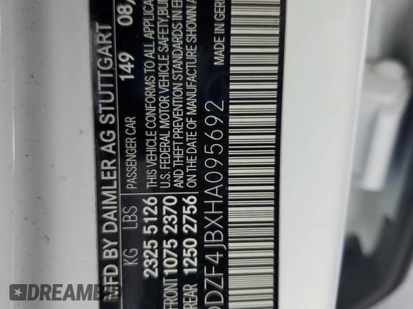 ✅ 2017 Mercedes-Benz E 300 Luxury • VIN: WDDZF4JBXHA095692 • Лот: 84026665. Опубликован ранее на Copart с пробегом Не указан. Бесплатный доступ к архиву аукционных продаж из США и подробный отчёт об истории автомобиля на DreamBid. Изображение 12.