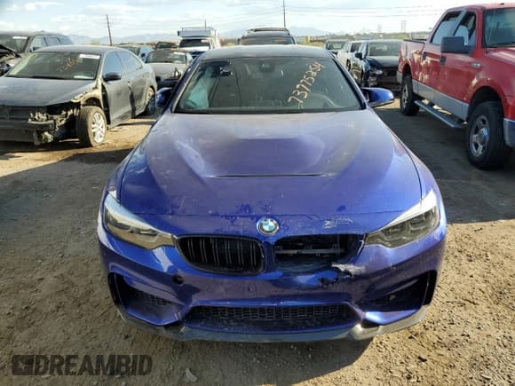 ✅ 2019 BMW M4 CS • VIN: WBS3S7C58KAC09387 • Lot: 73775254. Listed on Copart with 27,185 mi. Free auction sales archive from the USA and detailed vehicle history report at DreamBid. Image 5.