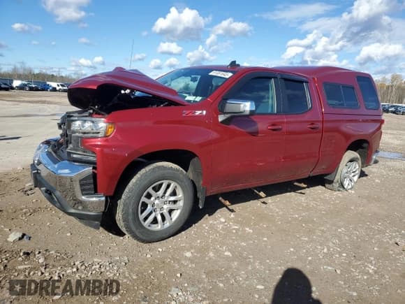 ✅ 2019 Chevrolet Silverado 1500 LT • VIN: 1GCRYDED5KZ279253 • Lot: 91081645. Wystawiony na Copart z przebiegiem 28 597 mil. Bezpłatny archiwum sprzedaży aukcyjnych z USA i szczegółowy raport historii pojazdu na DreamBid. Zdjęcie 1.