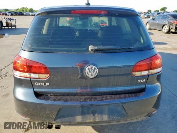 ✅ 2013 Volkswagen Golf TDI w/Tech Pkg • VIN: WVWMM7AJ7DW033425 • Lot: 54090105. Listed on Copart with 122,105 mi. Free auction sales archive from the USA and detailed vehicle history report at DreamBid. Image 6.