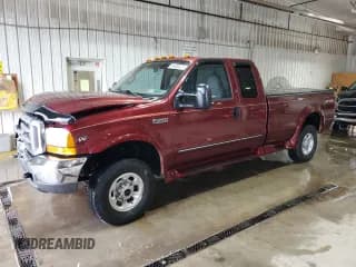 ✅ 1999 Ford F-250 XL • VIN: 1FTNX21S1XEE70080 • Lot: 64430235. Listed on Copart with 58,191 mi. Free auction sales archive from the USA and detailed vehicle history report at DreamBid. Image 1.