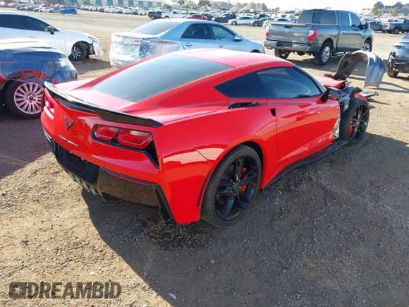 2017 Chevrolet Corvette Z51 1LT с VIN 1G1YH2D71H5115535, выставлен на аукционе IAAI как лот 42235440 с пробегом 57 077 миль миль и . История ставок и продаж доступна на DreamBid. Изображение 4.