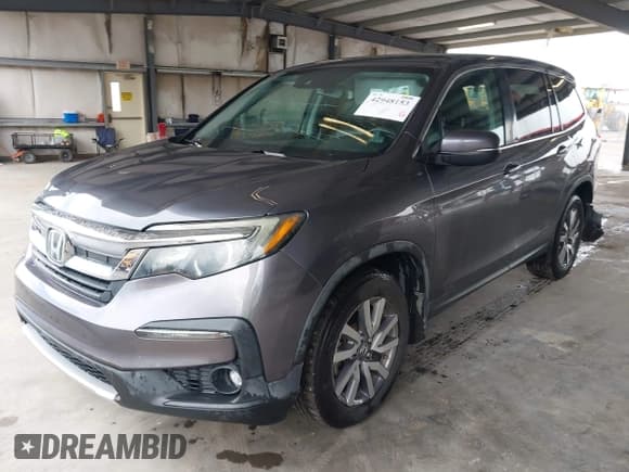 ✅ 2019 Honda Pilot EX-L • VIN: 5FNYF5H56KB041767 • Lot: 42948153. Listed on IAAI with 162,074 mi. Free auction sales archive from the USA and detailed vehicle history report at DreamBid. Image 2.