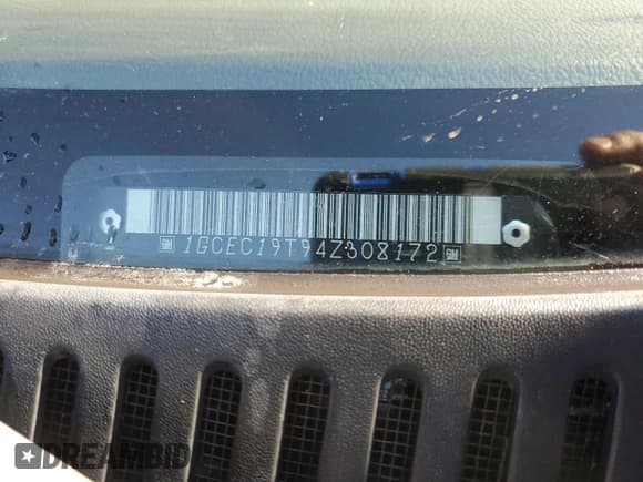 ✅ 2004 Chevrolet Silverado 1500 • VIN: 1GCEC19T94Z308172 • Lot: 92739045. Wystawiony na Copart z przebiegiem 370 712 mil. Bezpłatny archiwum sprzedaży aukcyjnych z USA i szczegółowy raport historii pojazdu na DreamBid. Zdjęcie 13.