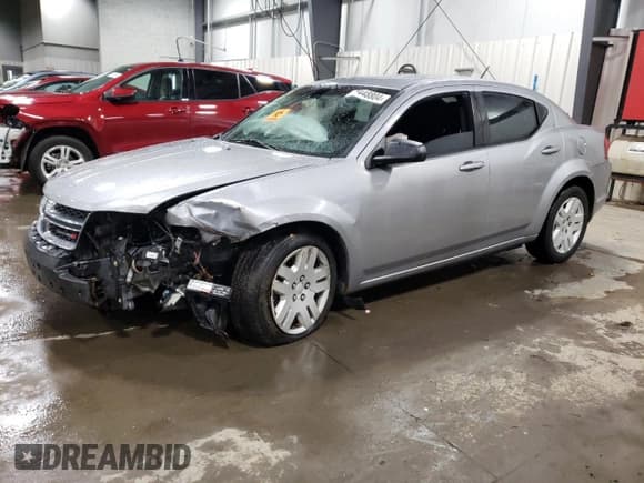 ✅ 2014 Dodge Avenger SE • VIN: 1C3CDZABXEN155711 • Лот: 79448804. Опубликован ранее на Copart с пробегом Не указан. Бесплатный доступ к архиву аукционных продаж из США и подробный отчёт об истории автомобиля на DreamBid. Изображение 1.