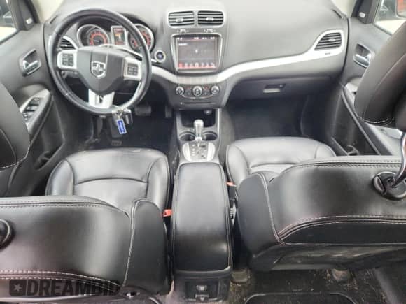 2012 Dodge Journey R/T z VIN 3C4PDDFG5CT227058, wystawiony jako Copart lot #82669855 z przebiegiem 126 764 mil mil oraz Czysty tytuł • Clean title. Historia ofert i sprzedaży dostępna na DreamBid. Obrazek 8.