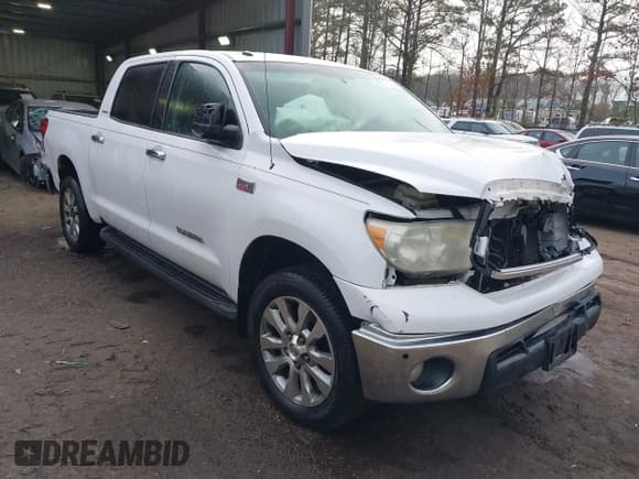 ✅ 2013 Toyota Tundra Limited • VIN: 5TFHY5F13DX274086 • Lot: 41289355. Listed on IAAI with 138,360 mi. Free auction sales archive from the USA and detailed vehicle history report at DreamBid. Image 1.