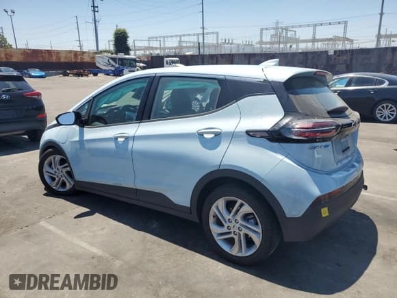 ✅ 2022 Chevrolet Bolt EV 1LT • VIN: 1G1FW6S06N4123805 • Lot: 65278264. Wystawiony na Copart z przebiegiem 43 844 mil. Bezpłatny archiwum sprzedaży aukcyjnych z USA i szczegółowy raport historii pojazdu na DreamBid. Zdjęcie 2.