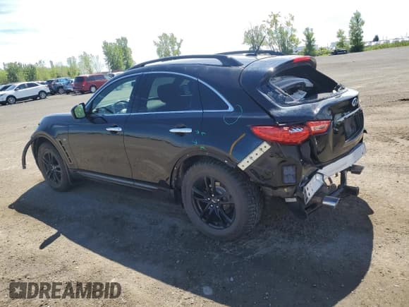 ✅ 2017 Infiniti QX70 • VIN: JN8CS1MWXHM416710 • Лот: 69140835. Опубликован ранее на Copart с пробегом 64 317 миль. Бесплатный доступ к архиву аукционных продаж из США и подробный отчёт об истории автомобиля на DreamBid. Изображение 2.