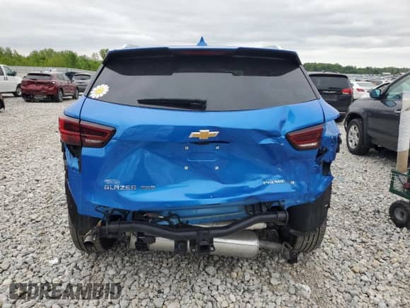 ✅ 2025 Chevrolet Blazer Premier • VIN: 3GNKBLRS1SS183209 • Lot: 57299245. Listed on Copart with 3,496 mi miles. Access the free auction sales archive from the USA and view a detailed vehicle history report at DreamBid. Image 6.