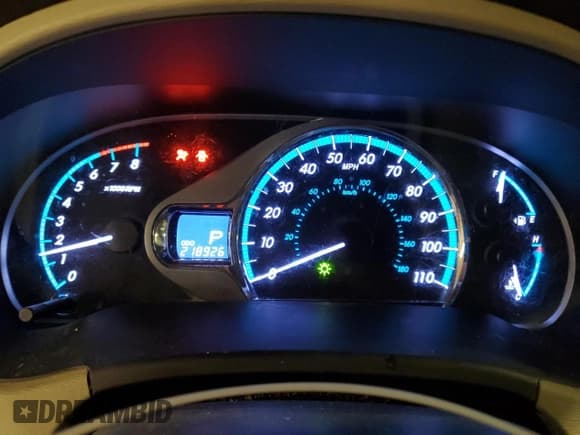 ✅ 2013 Toyota Sienna XLE • VIN: 5TDYK3DC1DS382464 • Lot: 91260375. Listed on Copart with 218,926 mi. Free auction sales archive from the USA and detailed vehicle history report at DreamBid. Image 9.