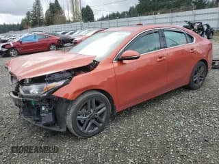✅ 2019 Kia Forte EX • VIN: 3KPF54AD7KE066396 • Лот: 93126435. Опубликован ранее на Copart с пробегом 57 671 миль. Бесплатный доступ к архиву аукционных продаж из США и подробный отчёт об истории автомобиля на DreamBid. Изображение 1.