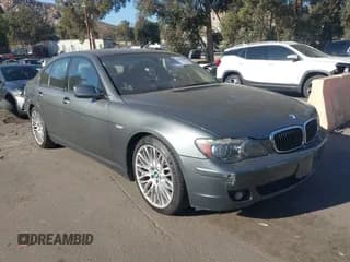 ✅ 2007 BMW 7 Series 750i • VIN: WBAHL83597DT08591 • Lot: 43650549. Wystawiony na IAAI z przebiegiem 103 665 mil. Bezpłatny archiwum sprzedaży aukcyjnych z USA i szczegółowy raport historii pojazdu na DreamBid. Zdjęcie 1.