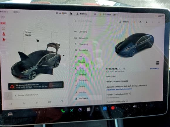 ✅ 2019 Tesla Model 3 Mid Range • VIN: 5YJ3E1EA8KF313520 • Lot: 95839855. Listed on Copart with 88,452 mi. Free auction sales archive from the USA and detailed vehicle history report at DreamBid. Image 9.