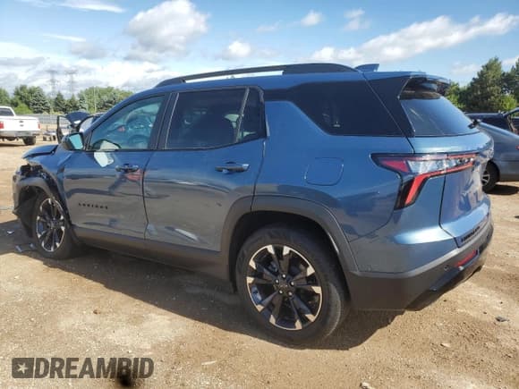 ✅ 2025 Chevrolet Equinox AWD RS • VIN: 3GNAXTEG4SL205082 • Lot: 62484195. Wystawiony na Copart z przebiegiem 7 123 mil. Bezpłatny archiwum sprzedaży aukcyjnych z USA i szczegółowy raport historii pojazdu na DreamBid. Zdjęcie 2.