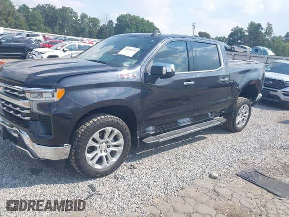 2022 Chevrolet Silverado 1500 LTZ с VIN 1GCUDGED7NZ537378, выставлен на аукционе IAAI как лот 43256379 с пробегом 61 757 миль миль и . История ставок и продаж доступна на DreamBid. Изображение 2.