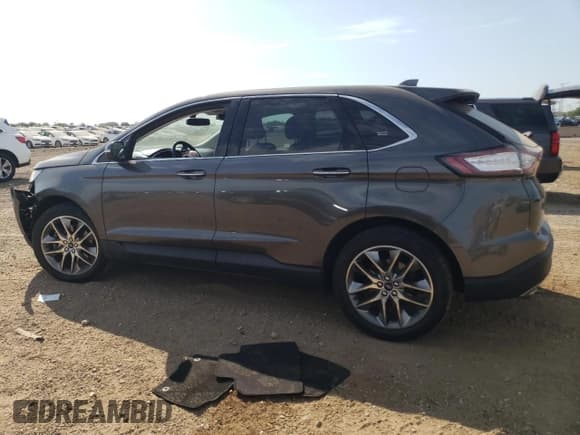 ✅ 2015 Ford Edge Titanium • VIN: 2FMTK4K8XFBB89907 • Lot: 80354365. Listed on Copart with 97,888 mi. Free auction sales archive from the USA and detailed vehicle history report at DreamBid. Image 2.