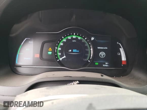 ✅ 2018 Hyundai Ioniq • VIN: KMHC75LH2JU031408 • Лот: 71632634. Размещён на Copart с пробегом 75 703 миль миль. Получите бесплатный доступ к архиву аукционных продаж из США и посмотрите подробный отчёт об истории автомобиля на DreamBid. Изображение 9.