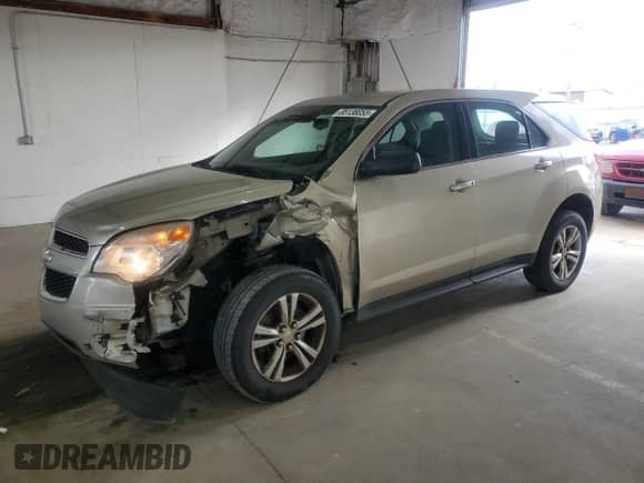 2015 Chevrolet Equinox LS with VIN 2GNALAEK8F1130625, listed as a Copart auction lot 85138055 with 121,632 mi miles and Salvage title. Bid and sale history available at DreamBid. Image 1.