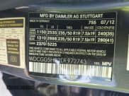 ✅ 2013 Mercedes-Benz GLK 350 • VIN: WDCGG5HB2DF972743 • Lot: 42770076. Listed on IAAI with 144,878 mi. Free auction sales archive from the USA and detailed vehicle history report at DreamBid. Image 9.