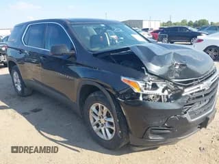 ✅ 2018 Chevrolet Traverse LS • VIN: 1GNERFKW4JJ137560 • Lot: 43198991. Wystawiony na IAAI z przebiegiem 171 873 mil. Bezpłatny archiwum sprzedaży aukcyjnych z USA i szczegółowy raport historii pojazdu na DreamBid. Zdjęcie 1.