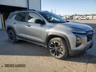 2025 Chevrolet Equinox AWD RS z VIN 3GNAXTEG9SL112476, wystawiony jako Copart lot #50520325 z przebiegiem 2 313 mil mil oraz Szkoda całkowita • Salvage title. Historia ofert i sprzedaży dostępna na DreamBid. Obrazek 4.