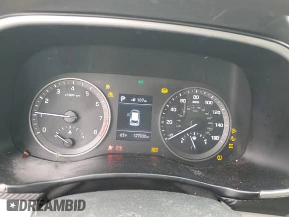 2019 Hyundai Tucson Ultimate with VIN KM8J3CAL6KU018158, listed as a Copart auction lot 86689155 with 127,030 mi miles and Salvage title. Bid and sale history available at DreamBid. Image 9.