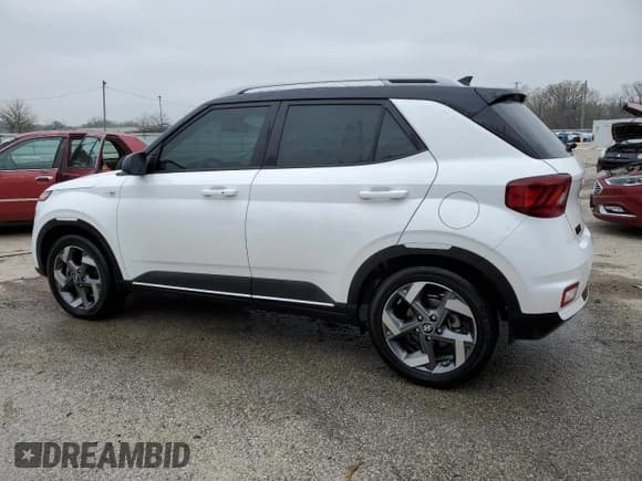 ✅ 2022 Hyundai Venue Limited • VIN: KMHRC8A3XNU184803 • Lot: 52753325. Listed on Copart with 76,137 mi. Free auction sales archive from the USA and detailed vehicle history report at DreamBid. Image 2.
