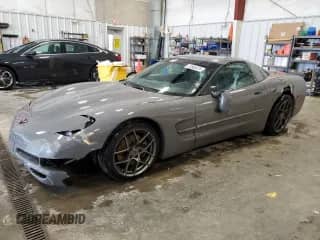 1997 Chevrolet Corvette with VIN 1G1YY22G7V5101220, listed as a Copart auction lot 57645575 with 123,235 mi miles and Non repairable. Bid and sale history available at DreamBid. Image 1.