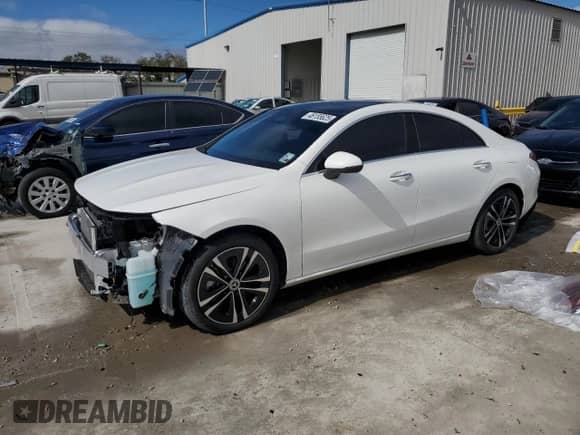 2024 Mercedes-Benz CLA 250 с VIN W1K5J4GB3RN453746, выставлен на аукционе Copart как лот 46155625 с пробегом 12 750 миль миль и Списание • Salvage title. История ставок и продаж доступна на DreamBid. Изображение 1.