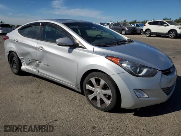 ✅ 2013 Hyundai Elantra Limited • VIN: KMHDH4AE6DU604139 • Lot: 67251095. Listed on Copart with 131,729 mi. Free auction sales archive from the USA and detailed vehicle history report at DreamBid. Image 4.